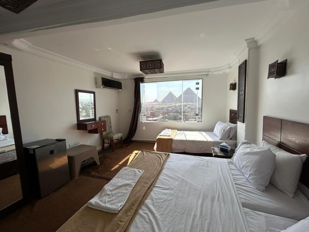 Oscar Pyramids View Hotell Nazlet el-Sîsi Exteriör bild