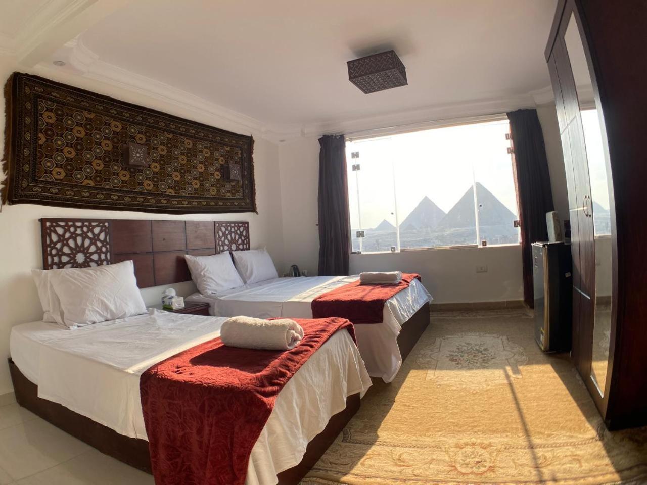 Oscar Pyramids View Hotell Nazlet el-Sîsi Exteriör bild