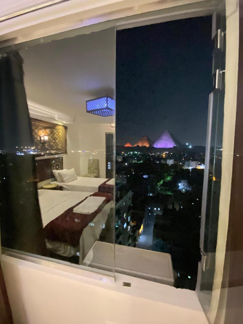 Oscar Pyramids View Hotell Nazlet el-Sîsi Exteriör bild